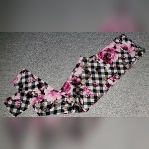 Rare LuLaRoe Floral TC Leggings